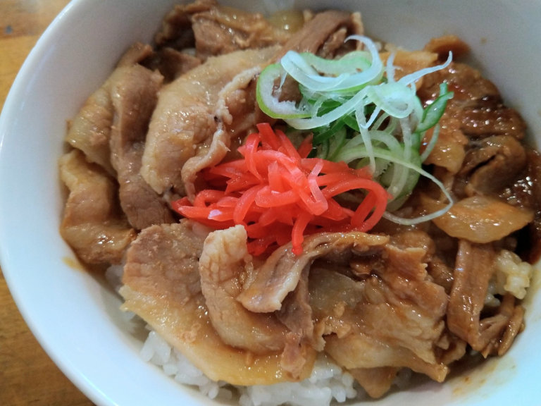 しょうが焼き丼